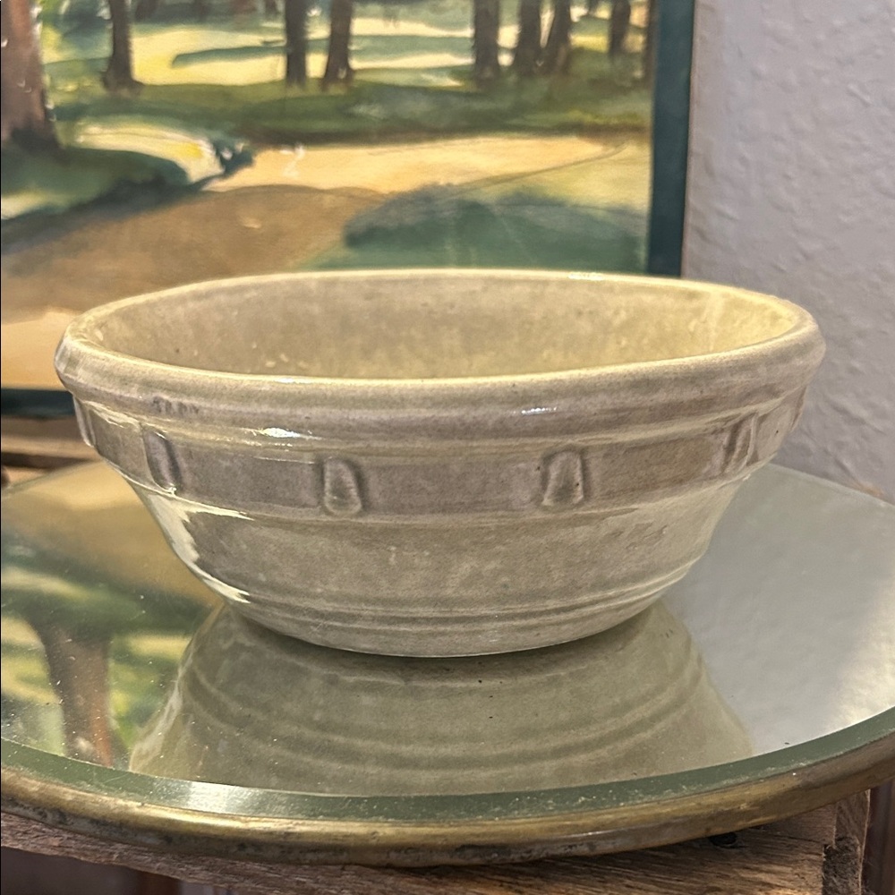 Rustic, Primitive Cream Bowl